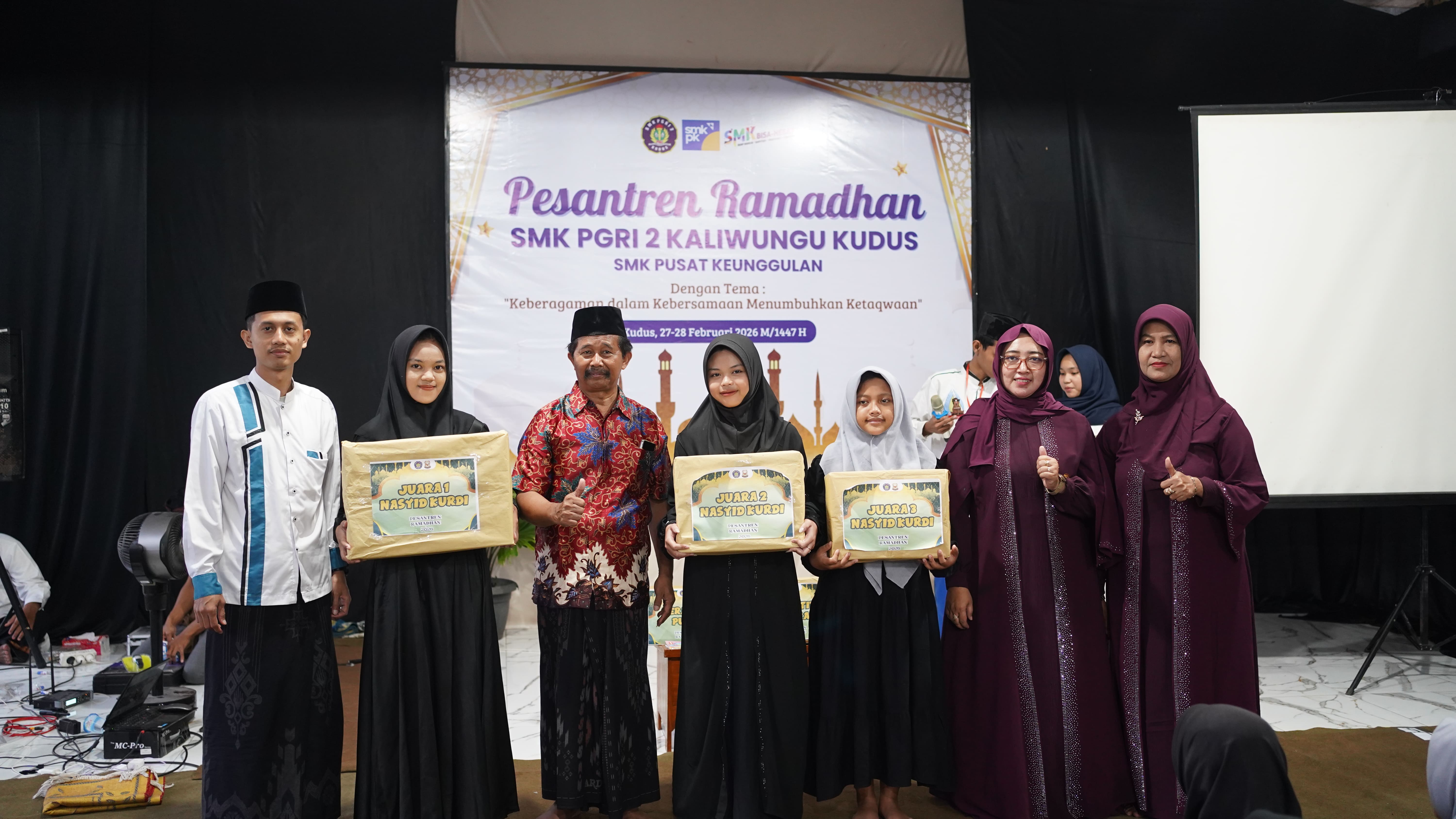Juara Lomba Nasyid Kurdi Pesantren Ramadhan 27-28 Februari 2026 M / 1447 H