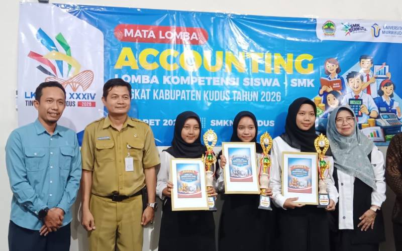 Juara 3 Lomba LKS Kab. Kudus Mata Lomba Accounting