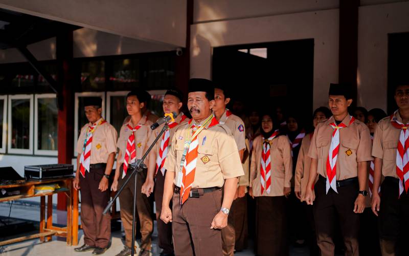 Apel Memperingati Hari Pramuka