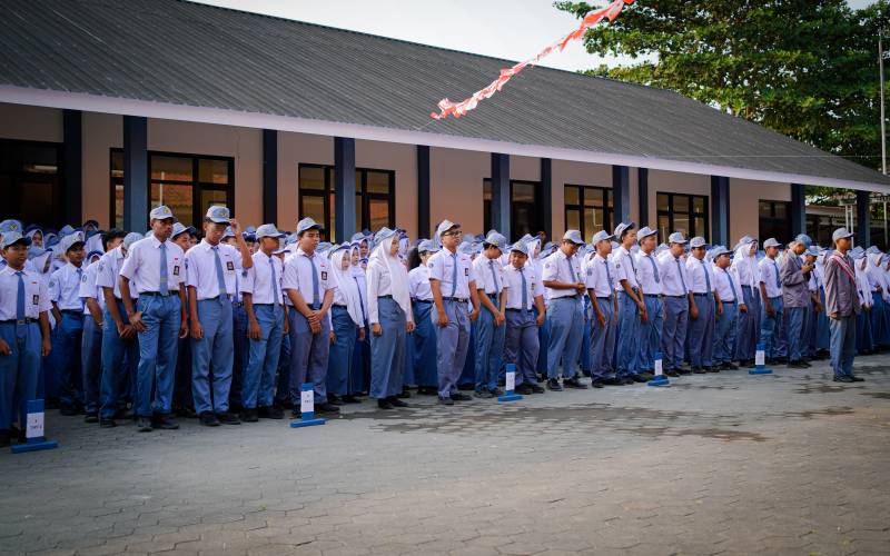 Upacara Dalam Memperingati HUT KE-81 RI